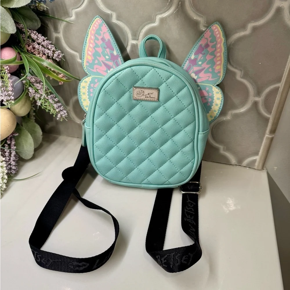 Betsey Johnson mini butterfly backpack